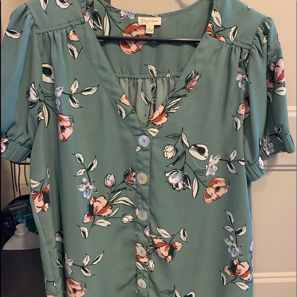 Short sleeve Liley White